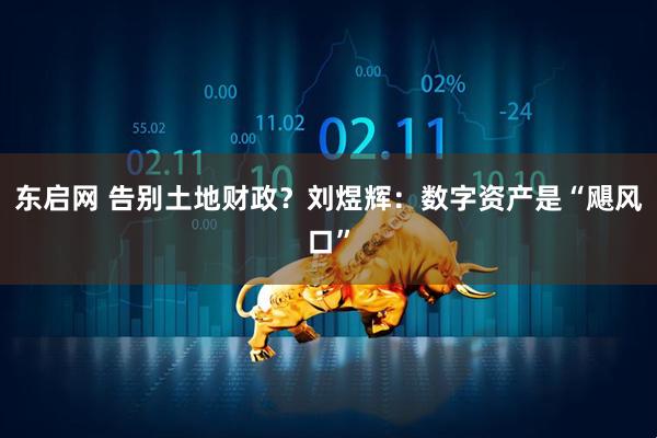 东启网 告别土地财政？刘煜辉：数字资产是“飓风口”
